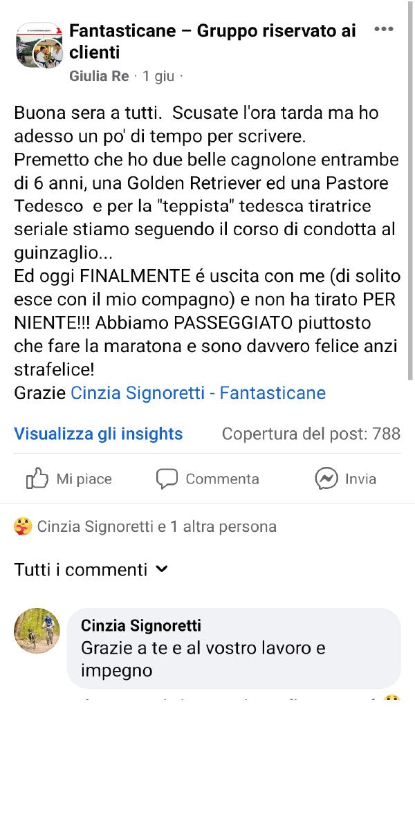 Cliente Condotta al Guinzaglio